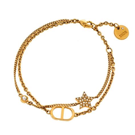 christian dior star bracelet|genuine christian dior bracelets.